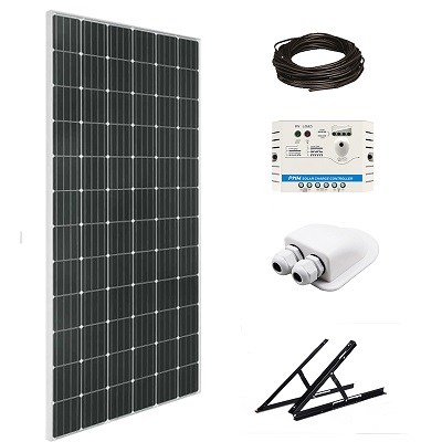 120w RV Glass Solar Panel Kit for RV 