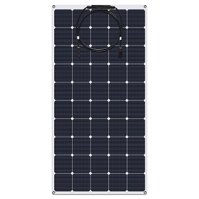 160W Semi Flexible Solar Panel lightweight solar panels for caravans campervans